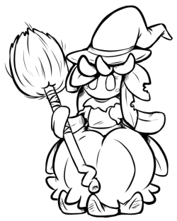 /vp/ request: Requesting Petilil and/or Lilligant dressed up as witches for Halloween.