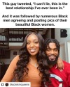 globalriseofblackpeople:Healthy black men and women do love each other. It’s the broken and the hurt that perpetuate the stereotypes and message that we don’t.