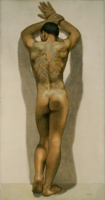 Tattoo, James Childs,oil on canvas