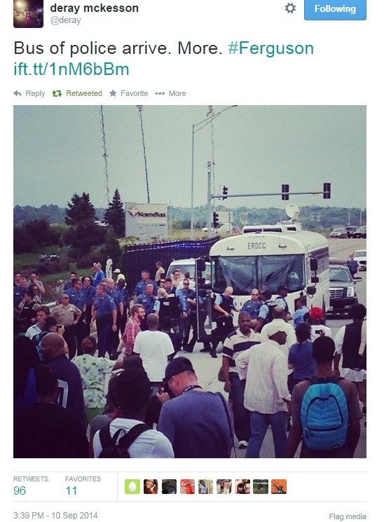 nezua:  iwriteaboutfeminism:  Ferguson protesters gather for highway shutdown. Part