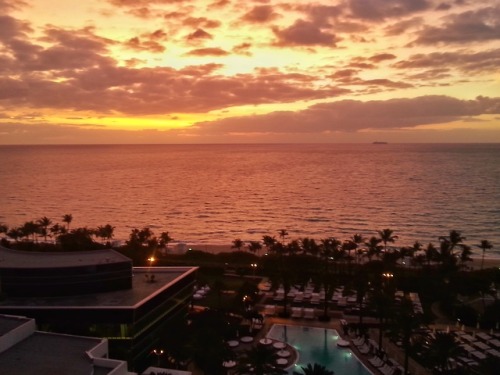 Sunrise in Miami