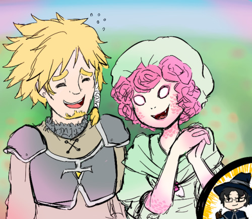 flanoirbunny: meakersneakers:  Sigurd and his snirlfriend (Snake Girlfriend) Obligatory shilling:&nb