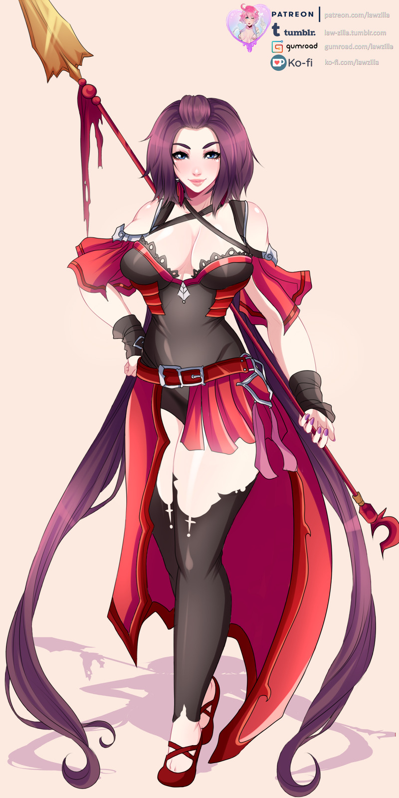 law-zilla:Finished Tang Rou patreon reward for Dread!!Hi-Res   all the versions are