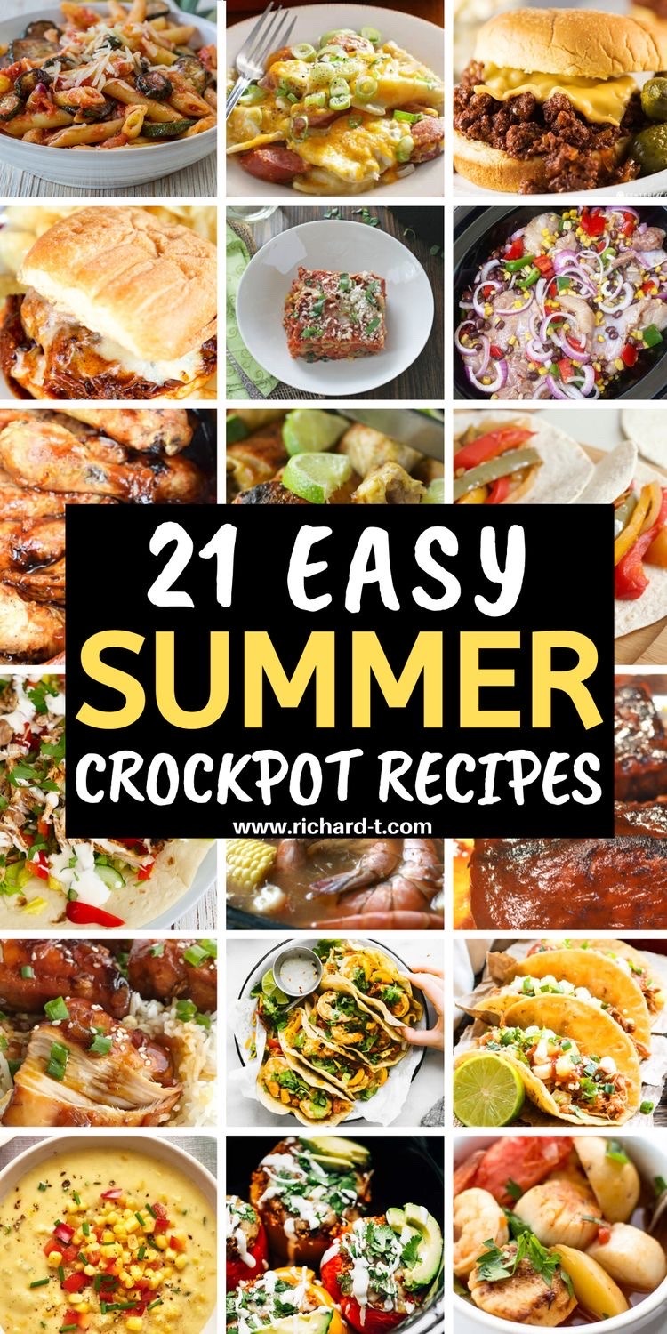 What A Crock! • 21 Of The Best Summer Crockpot Recipes