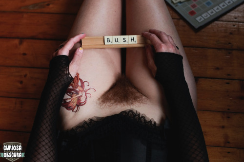 Porn photo curiosa-obscura:  Bush Scrabble follow us