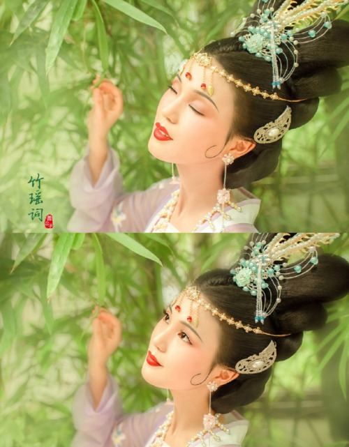 Traditional Chinese hanfu by 公子芸_