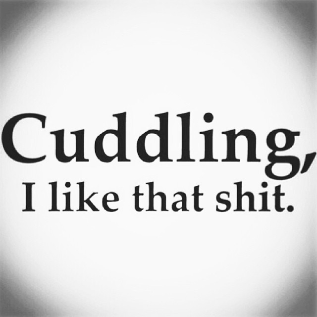27milesmalibu:  Yes 💜 #love #kissing #hugs #cuddling #spooning #xox #woohoo (at