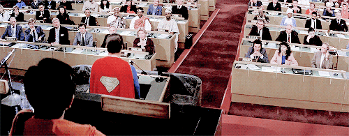 fyeahsupermanandloislane:  Like Father, Like Daughter∟ Superman (Superman IV) and