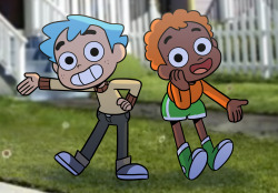 kianamaiart:Human Gumball and Darwin~ Love