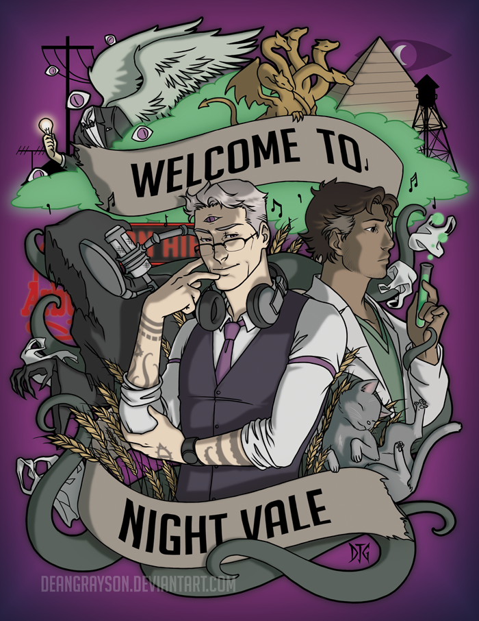 deandraws:  Welcome to Night Vale by DeanGrayson 