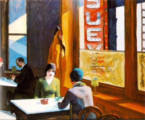 Paintings by Edward Hopper1. Cape Cod Morning2. Chop Suey3. Drug Store (1927)4. Cape Cod Evening5. A