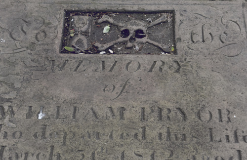 Assortment of Memento Mori- Sheffield Cathedral, UK 