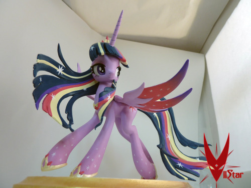 viistar: Ultra Fancy Hoofer Princess Rainbow Power GO!  6″  - 2015 Princess Twilight Sparkle OOAK Sculpt  - Auction until 11-22 7:15 pm pst Only one is made per year and designs will not be repeated ^^ Ebay: http://www.ebay.com/itm/-/301800076912?