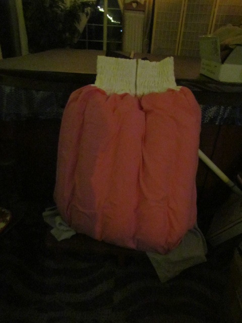The biggest “play diaper”  I’ve ever made for a baby!!  Along with a cutie little dress to go with i