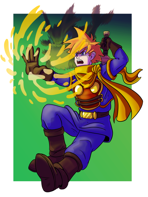 I love Golden Sun~ One my top games of all time, wanted to do some fanart for it!