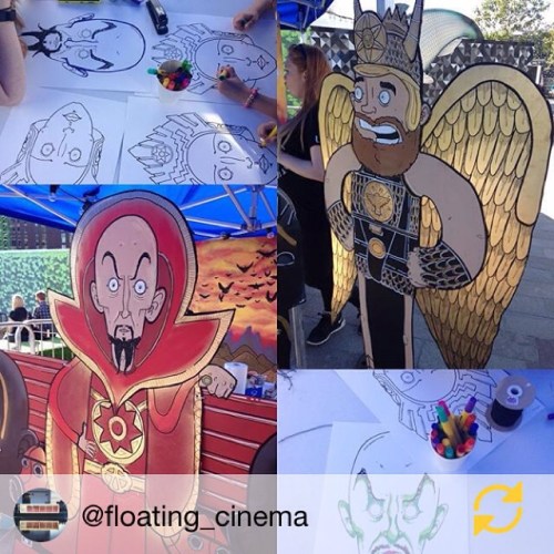 Head over to @floating_cinema today to check out some of my characters in full size and take part in