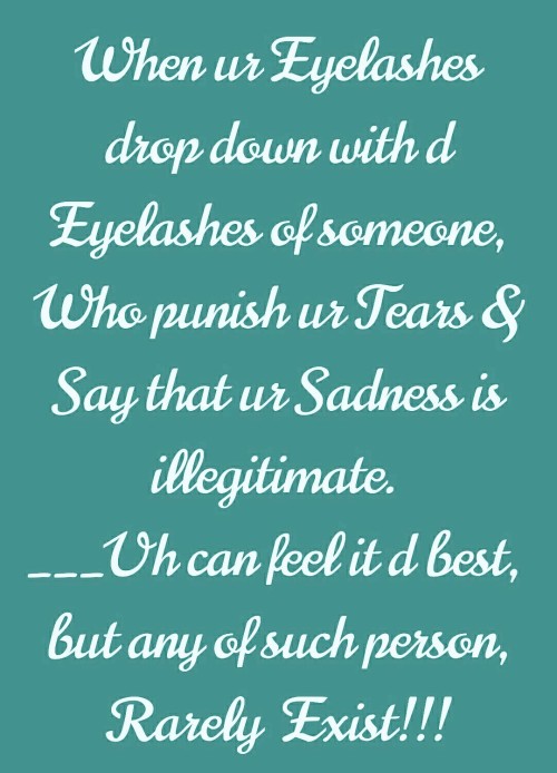 #Bitter But #True