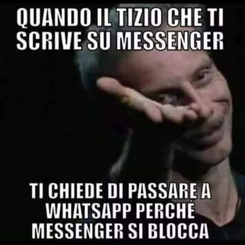 #Facebook “Non si fa prima a chiedere il numero? 😁
Chiedere è lecito….. rispondere no è cortesia 🤣🤣🤣💪”
Fanno le ‘spiritose" e poi lasciano il numero a “cani e porci” basta che sia chi dicono loro!!! Sei un bravo ragazzo?! Non importa, se loro non...