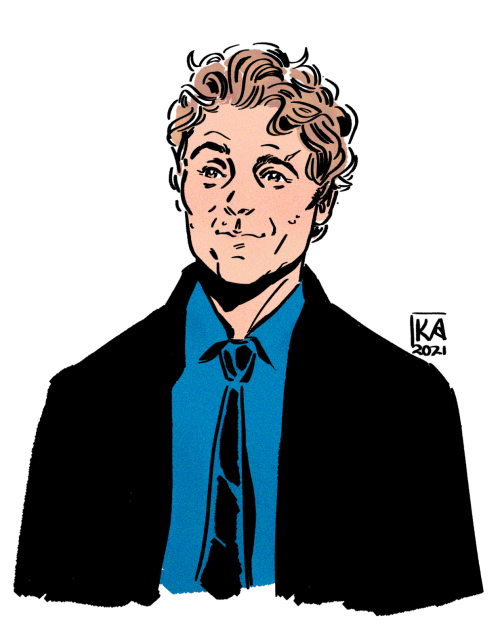 it has come to my attention that there is a Notable Lack of fanart of mr. quinn from leverage&hellip