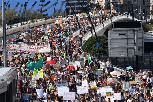 The whole world’s marching