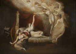 centuriespast:The Vision of Catherine of AragonHenry Fuseli (1741–1825)Lytham Art Collection of Fylde Borough Council
