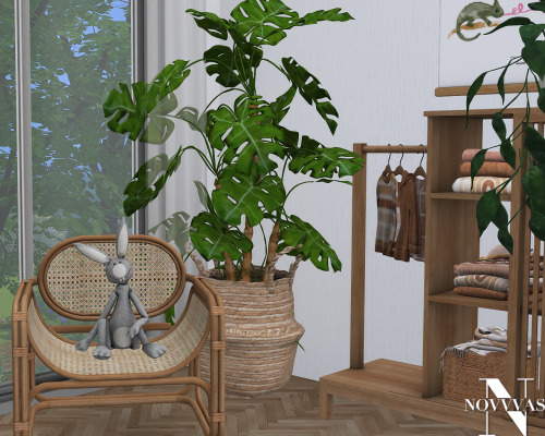 SOLEADO BEDROOM31 new meshes (some meshes are high poly) + wallpapertoddler bed (frame, mattress, bl