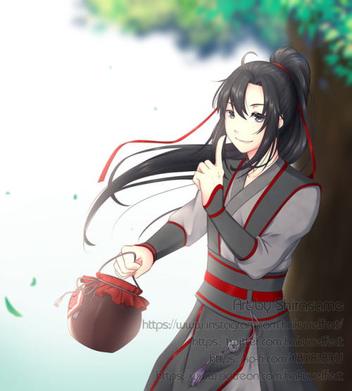 Your Art My Style with @ryuuen_kamui! Thank you for letting me draw with you~ Your Jin Ling was so c