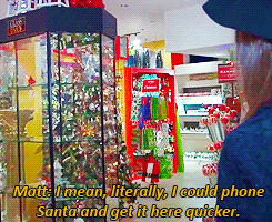 oswald-souffle:  The one day that Matt started to tease me I was like, “Okay I’m