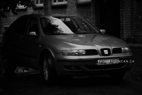 Car parked under a tree in Narva, Estonia. #car #auto #automobile #skoda #narva #estonia #eesti #eur