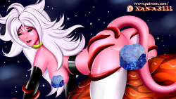   My Majin Android 21 :P https://www.patreon.com/xanas111Consider