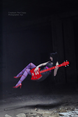 geeksngamers:   Adventure Time: Marceline Cosplay - by RedCappy  