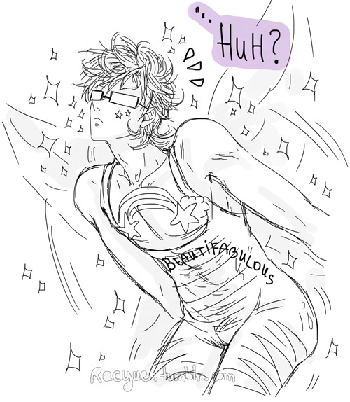 racyue:  The Journey of Magical Saba part 2 (improvised (Makoharu) Free! comic with