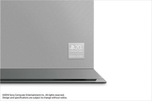 theomeganerd:  20th Anniversary PlayStation 4 To mark the 20th anniversary of the PlayStation, Sony is releasing a special 20th anniversary PlayStation 4. The console is limited to only 12,300 numbered units worldwide. This limited edition console is