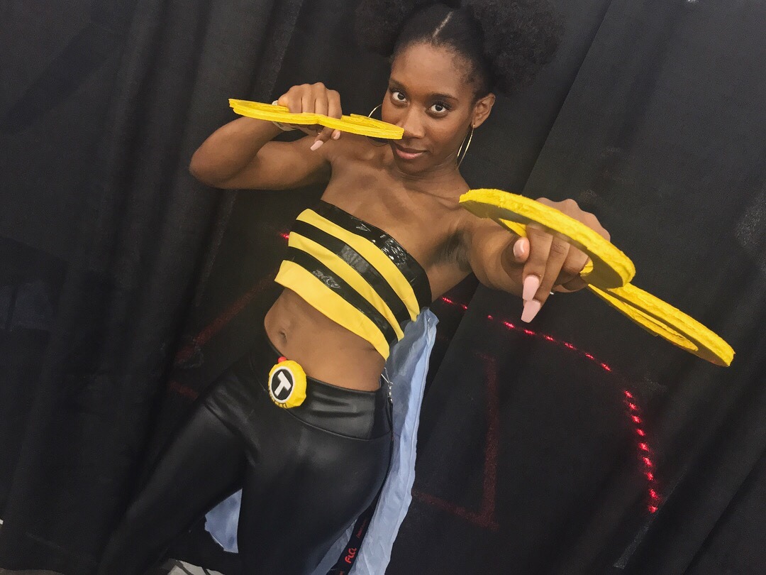 0ny:My Bumblebee cosplay for day one of Comicpalooza. I had such a good time!