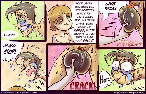 deviant-switch:  mrwimpleton:  castration-clinic:  I bought this story about 4 years ago for ฝ. It’s ok.  Nice work!  deviant-pain-slut   famous story by an artist that normally only specializes in ball-busting stories.