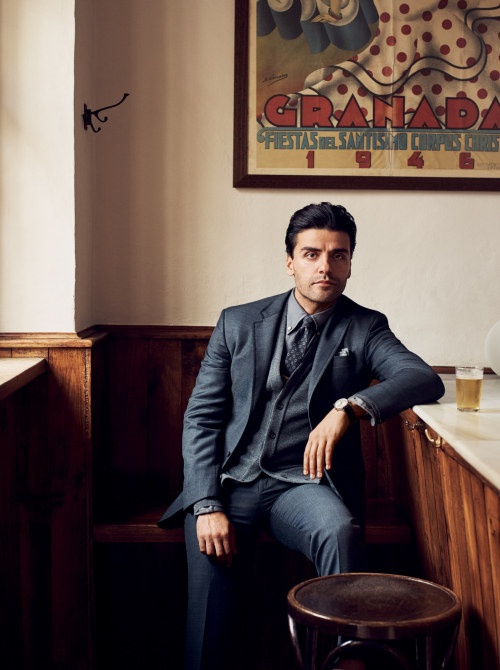 malebimbo:Oscar Isaac by Nathaniel Goldberg - GQ Magazine (Jan. 2016) These are new to me and I am B