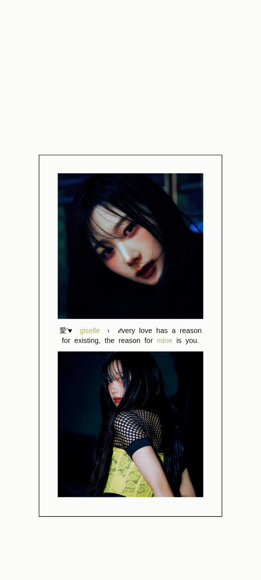 . . Giselle Lockscreens