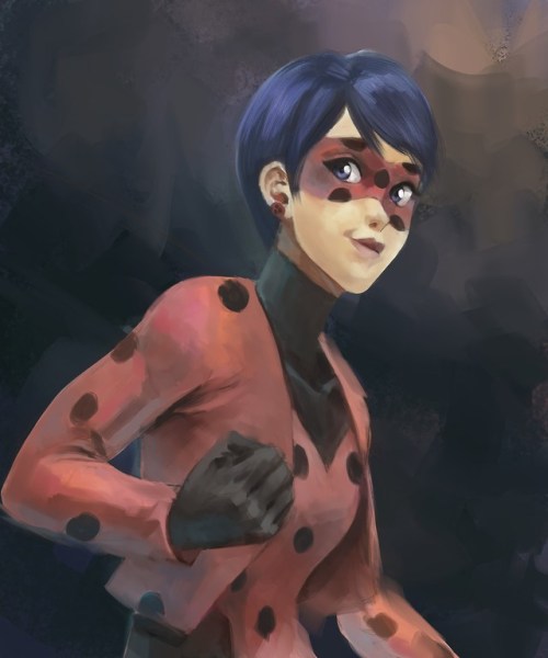 An adult ladybug, because we couldn’t see her in the previous episode. 