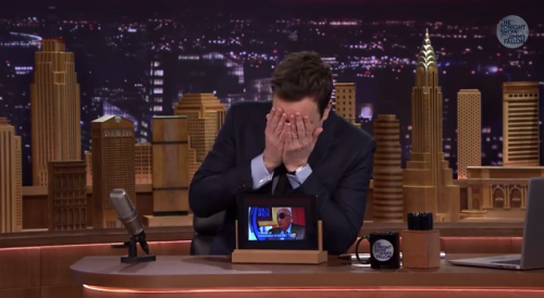fallontonight:  Epic screengrab fail. 