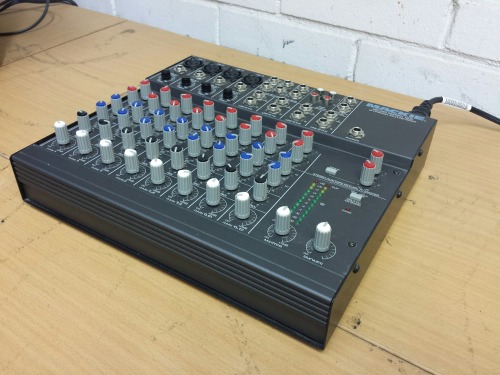 Mackie Micro Series 1202 12-Channel Mic/Line Mixer, 1992