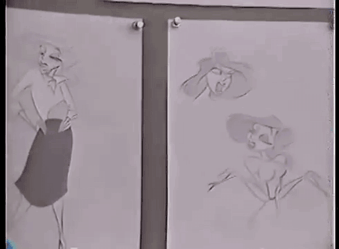 gameraboy:Jessica Rabbit’s evolution from early designs and pencil tests to her final appearance in Who Framed Roger Rabbit (1988). Via YouTube  I need to do her again😁😁😁😁