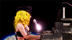 dreamingwithgaga:  Lady Gaga - Speechless (The Monster Ball Tour at MSG) 