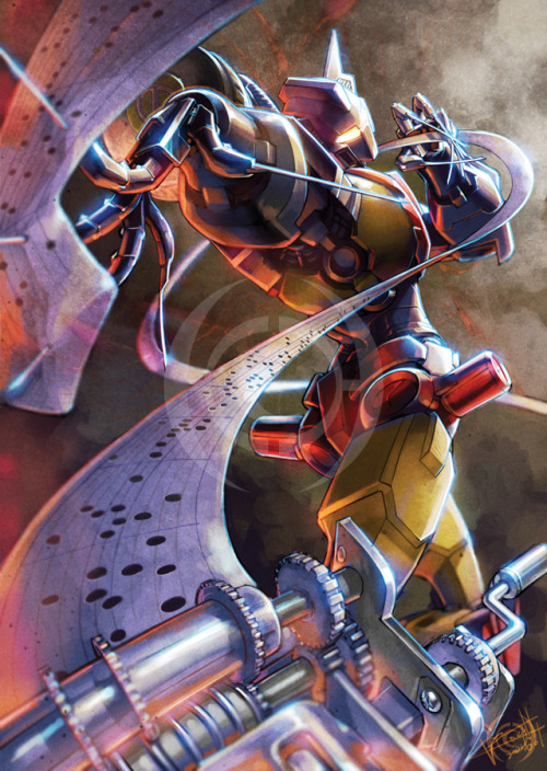 koch43:  Chromedome. I owe Shioshio this from 2015 December to now, finally completed. 