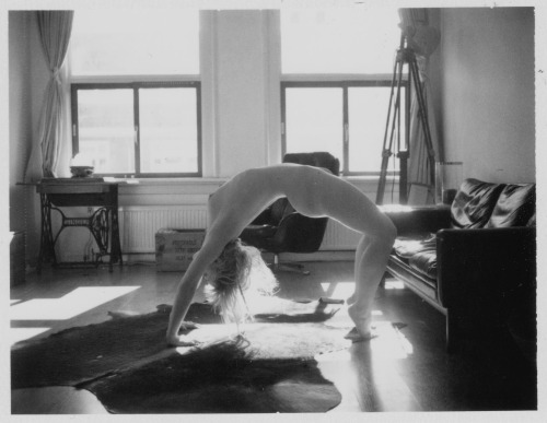 ohvex:     fourchambers:  bodyscape polaroids of vex from the land camera in Amsterdam that we kinda forgot about.   It’s funny because when I did these I had never done any yoga and I had no idea most of these were real positions.