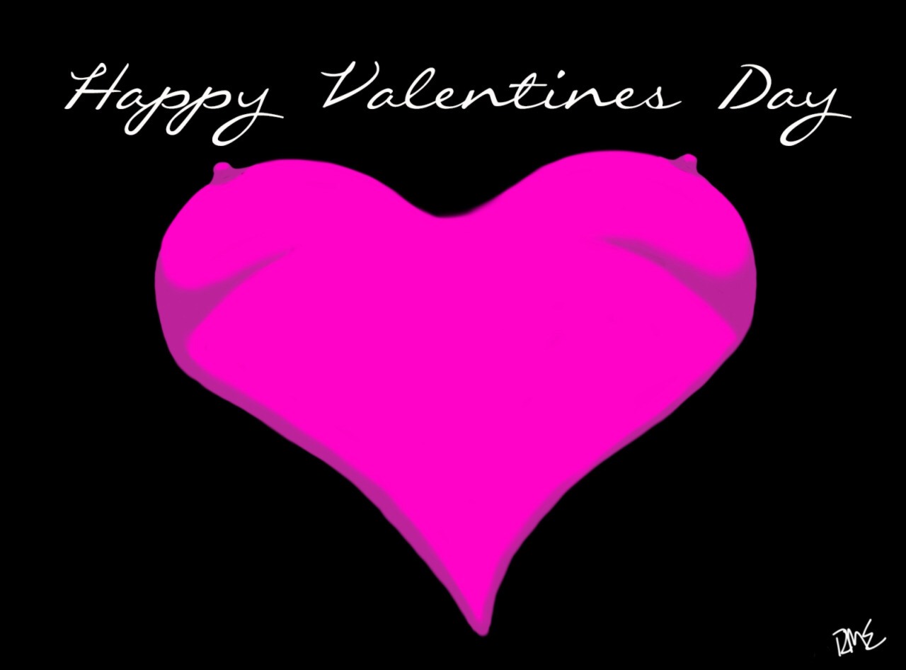 leatherlacedbass: Naughty Valentine. Art by Sir-Render.tumblr.com Whoa i love this