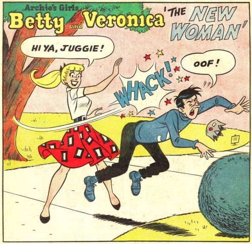 jimhensonreject: dirtyriver: “The new Woman” in Archie’s Girls Betty and Vero