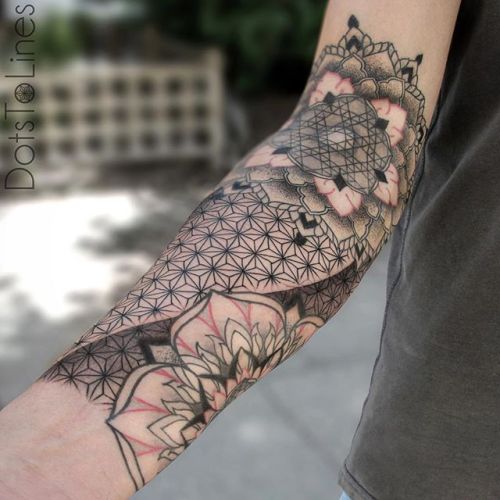 1337tattoos:  dotstolines