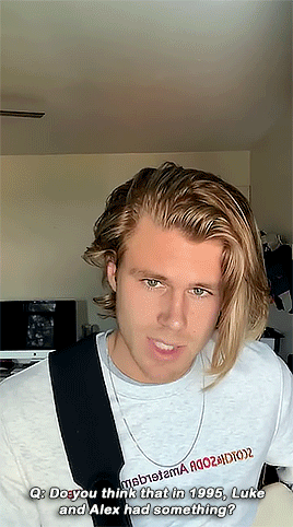 Charlie Gillespie And Owen Joyner Confirming That Luke And Alex Are Exes