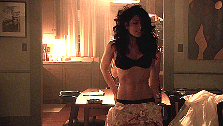 lesbiansilk:  The L Word (2006) - s03e02 - Katherine Moennig &amp; Sarah Shahi