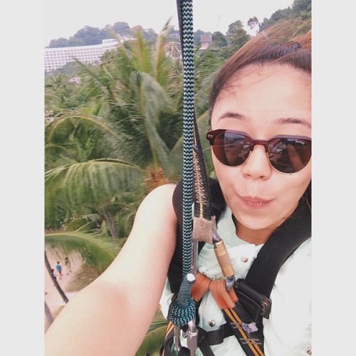 Megazip #selfie during the FR10 familiarization trip! #FR10 #megazip #sentosa #work (at MegaZip Adv